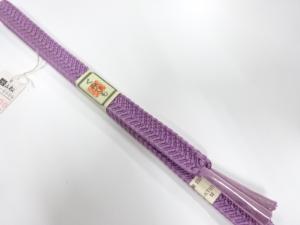 未使用品　正絹　手組帯締め